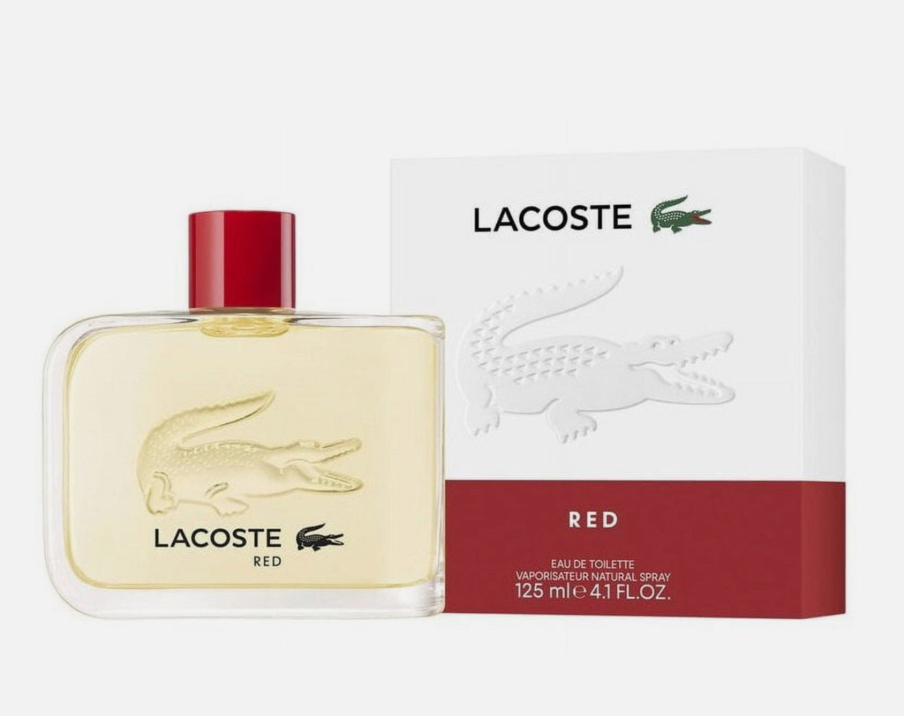 Lacoste red eau de toilette 4.2fl oz